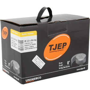 TJEP ZE 25/50 plastbandad coil ringspiker, A4