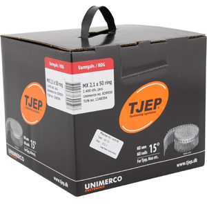 TJEP MX 21/50 plastbandad coil ringspiker